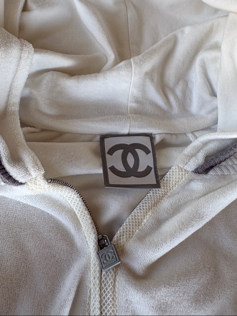 Chanel Terry Cloth Track Suit - Picture 8 of 13
